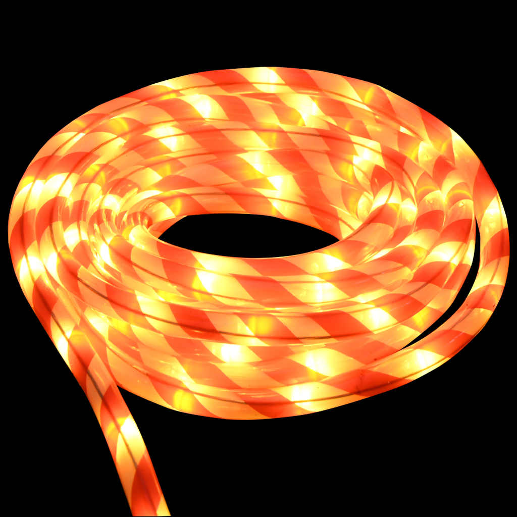 Rope Light with 2400 LEDs Warm White 100 m PVC